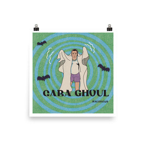 GABA GHOUL 12 X 12 POSTER