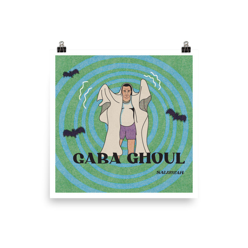 GABA GHOUL 12 X 12 POSTER